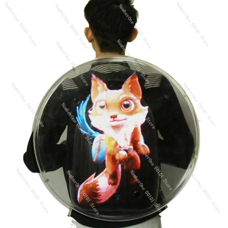 Holographic Advertising Machine Screen Small 3D Led Fan Backpack Sale Display Advertising LED Fan Display with Backpack
Holographic Advertising Machine Screen Small 3D Led Fan Backpack Sale Display Advertising LED Fan Display with Backpack