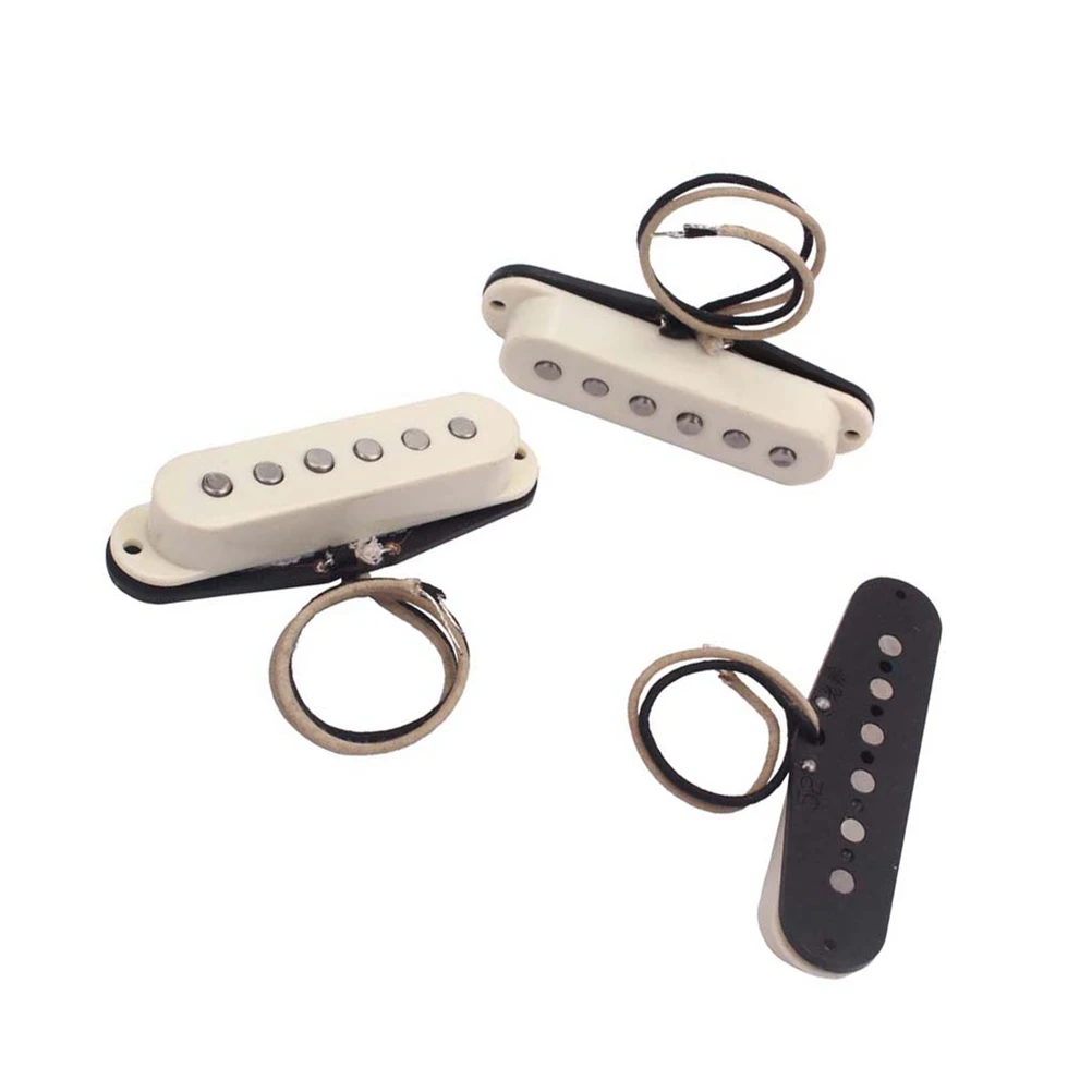 Pickup Set Single Coil Guitar Covers Pickups Parts Neck White Electric Pickupsingle
Pickup Set Single Coil Guitar Covers Pickups Parts Neck White Electric Pickupsingle