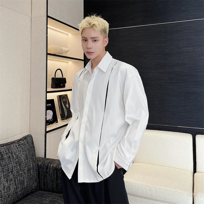 2021 New Men's Cotton Shirt Tops Long Sleeve Solid Color Loose Casual Shirts for Men Fashion Designer British Style L28
2021 New Men's Cotton Shirt Tops Long Sleeve Solid Color Loose Casual Shirts for Men Fashion Designer British Style L28