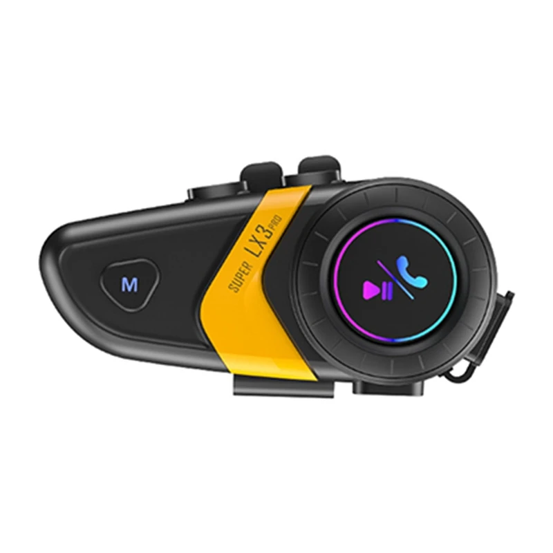 LX3PRO Гарнитура для мотоциклетного шлема Домофон Bluetooth Шлем Водонепроницаемая беспроводная стереогарнитура Поддержка голосового помощника Прочный
LX3PRO Гарнитура для мотоциклетного шлема Домофон Bluetooth Шлем Водонепроницаемая беспроводная стереогарнитура Поддержка голосового помощника Прочный