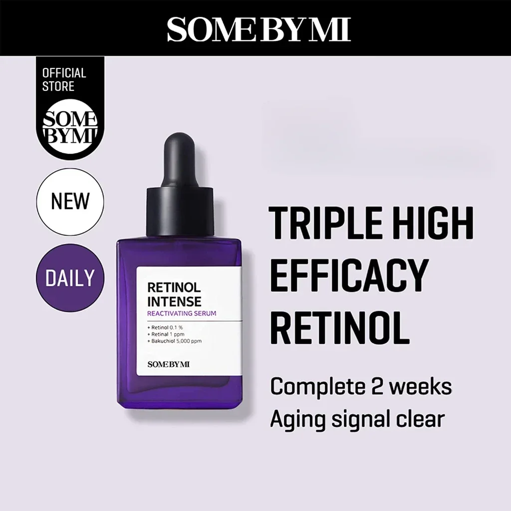 Some from MI Powerful Purple Elastic Care, Korean Care Retinol Powerful Rewitalizing Essence 1,01 унции, 30 мл
Some from MI Powerful Purple Elastic Care, Korean Care Retinol Powerful Rewitalizing Essence 1,01 унции, 30 мл