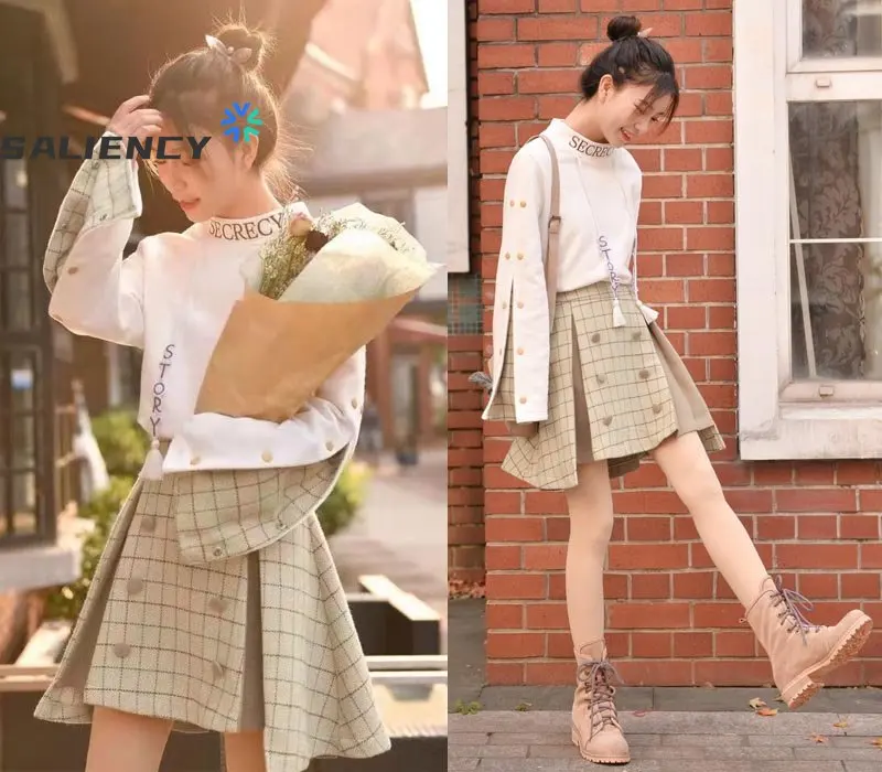 Sweater Short Skirt Set Mori Female Department Warm Loose Long sleeve Sweater Semi-skirt 2022 Fall Winter Two-piece Student Suit
Sweater Short Skirt Set Mori Female Department Warm Loose Long sleeve Sweater Semi-skirt 2022 Fall Winter Two-piece Student Suit
