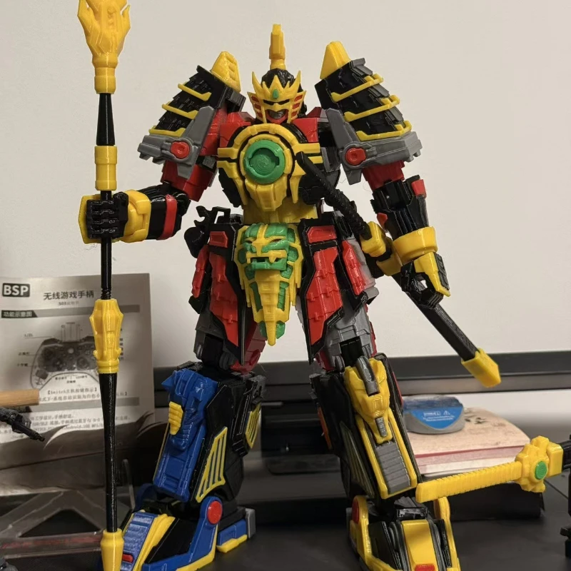 3D Printed Mighty Morphin Power Rangers, DaiRyuOh Megazord Thunder Samurai, Assembly Model Kit Collectible
3D Printed Mighty Morphin Power Rangers, DaiRyuOh Megazord Thunder Samurai, Assembly Model Kit Collectible
