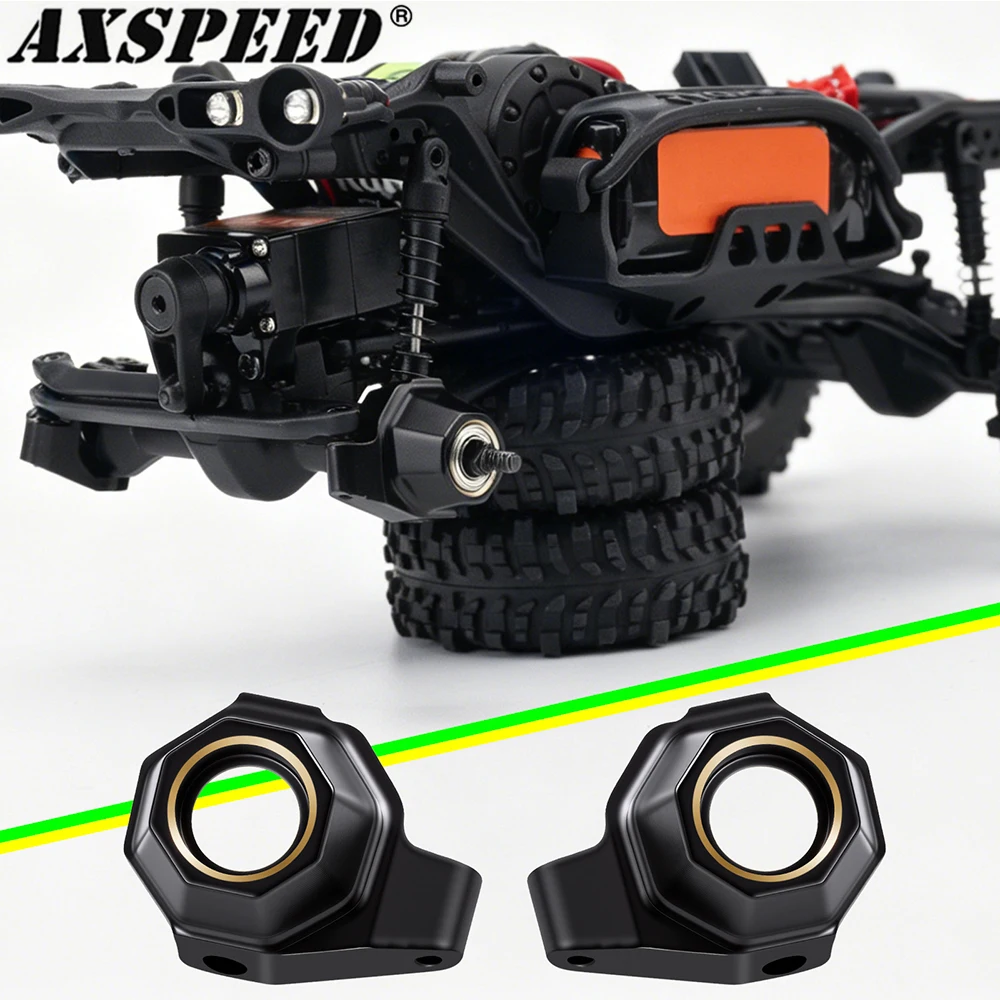 AXSPEED 1Pair Steering Cup Steering Knuckles Axle Counterweight for 1/30 RC Rock Crawler Axial SCX30 Upgrade Parts
AXSPEED 1Pair Steering Cup Steering Knuckles Axle Counterweight for 1/30 RC Rock Crawler Axial SCX30 Upgrade Parts