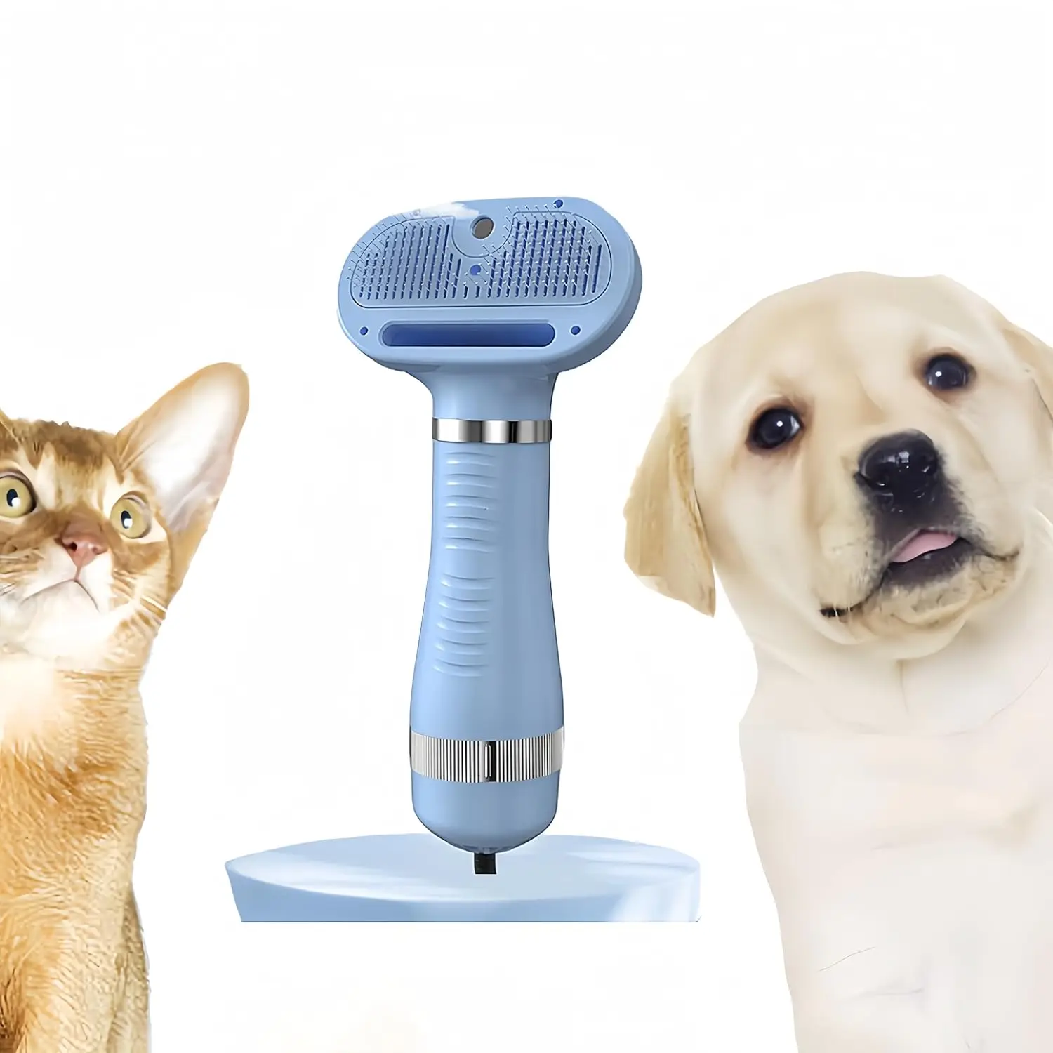 3-in-1 Pet Hair Dryer, Portable Spray Comb,Blow Dry, Three-speed Adjustable Temperature To Remove Knotted And Loose Hair
3-in-1 Pet Hair Dryer, Portable Spray Comb,Blow Dry, Three-speed Adjustable Temperature To Remove Knotted And Loose Hair