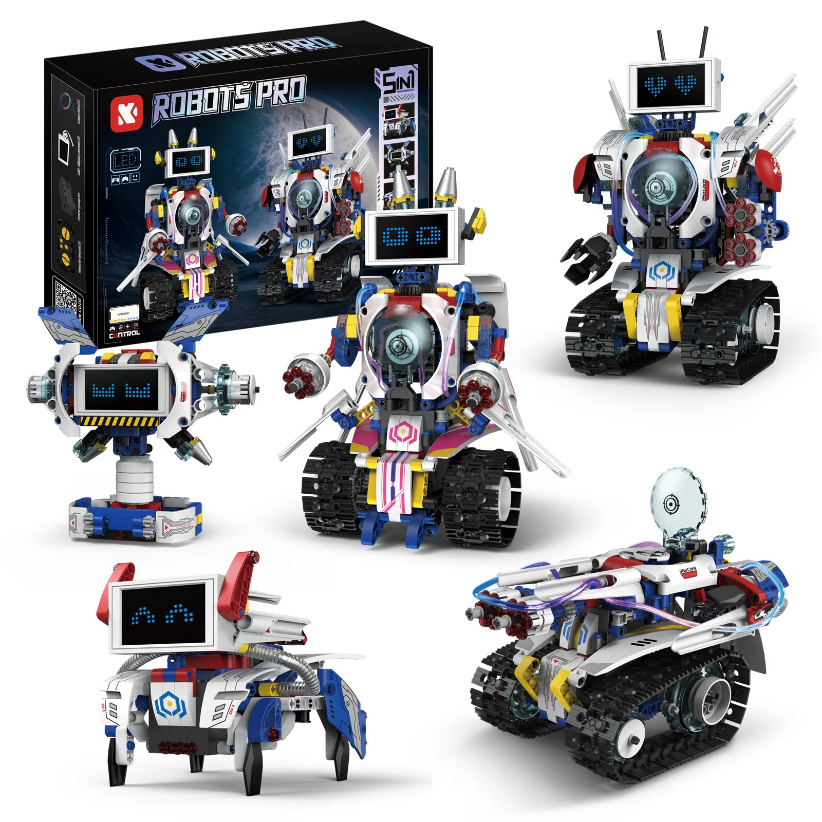 Kids Educational DIY Programming Robot Building Blocks Set - STEM Learning Toy Compatible with Major Brands
Kids Educational DIY Programming Robot Building Blocks Set - STEM Learning Toy Compatible with Major Brands