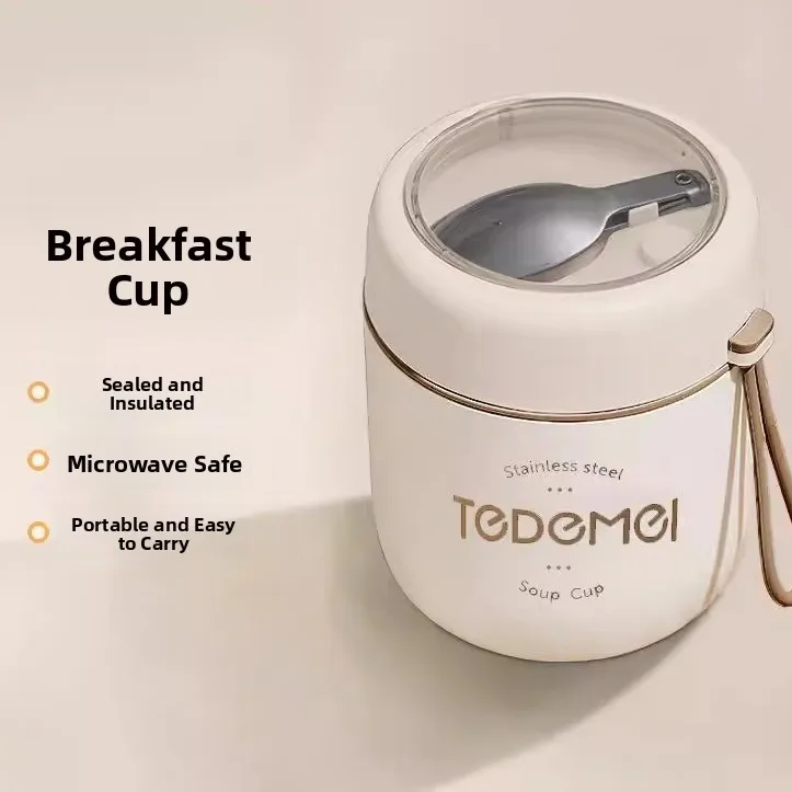 High Quality Breakfast Cup Milk Tea Oats Overnight Containers with Lid Spoon Yogurt Grain Milk Cups Durable Metal Drinkware
High Quality Breakfast Cup Milk Tea Oats Overnight Containers with Lid Spoon Yogurt Grain Milk Cups Durable Metal Drinkware
