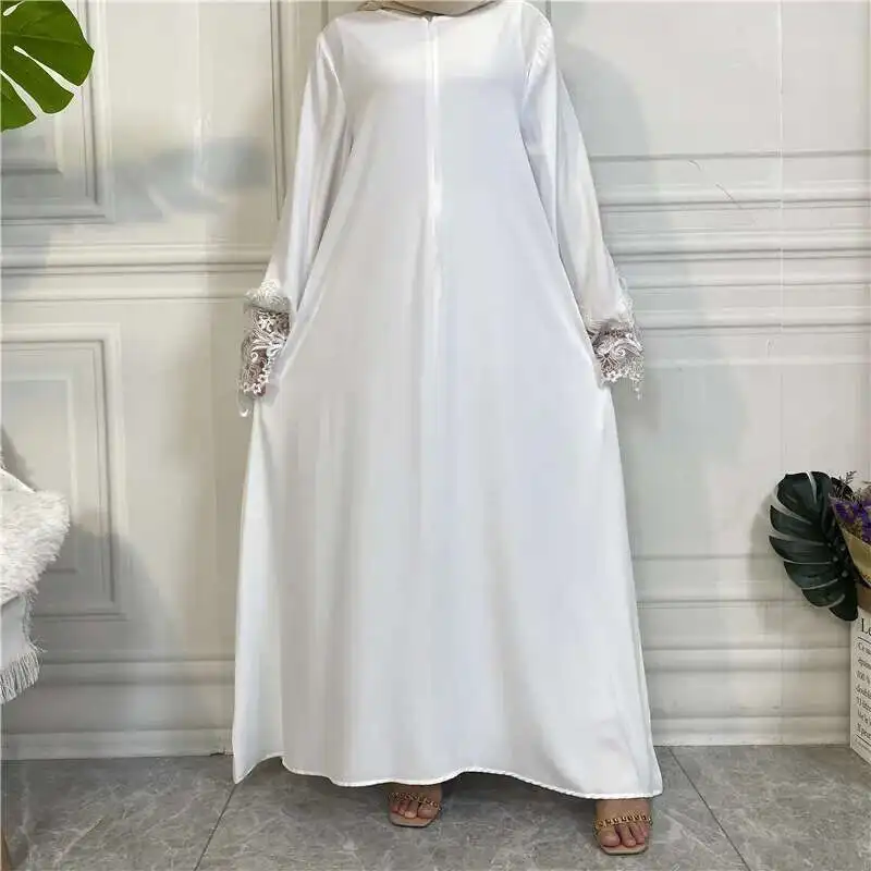New Solid Color Floral Lace Zipper Dress 6659 Linen Chiffon 2025 Muslim Long Dress Robe Abaya Ramadan Dubai Luxury Islam Elegant
New Solid Color Floral Lace Zipper Dress 6659 Linen Chiffon 2025 Muslim Long Dress Robe Abaya Ramadan Dubai Luxury Islam Elegant