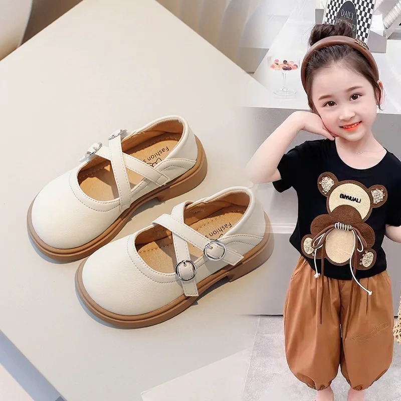 Girls Little Leather Shoes Children Fashion Single shoes 3-12Year Old Kids Princess Shoes Black Beige Khaki Chaussure Fille
Girls Little Leather Shoes Children Fashion Single shoes 3-12Year Old Kids Princess Shoes Black Beige Khaki Chaussure Fille