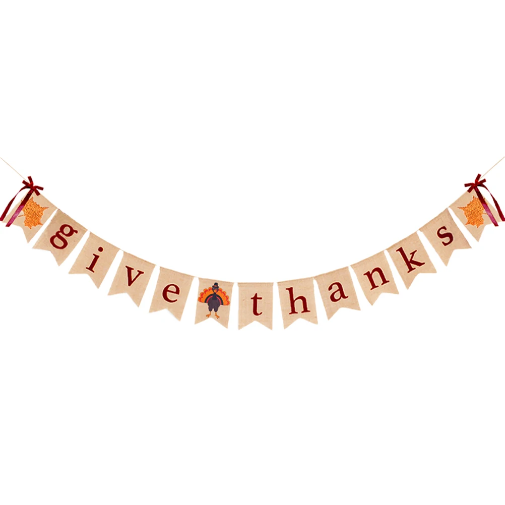 Thanksgiving Banner Maple Turkey Pull Flag Decorative Party Baby Linen Easy Install Disassemble Holiday Fun Style Banner
Thanksgiving Banner Maple Turkey Pull Flag Decorative Party Baby Linen Easy Install Disassemble Holiday Fun Style Banner