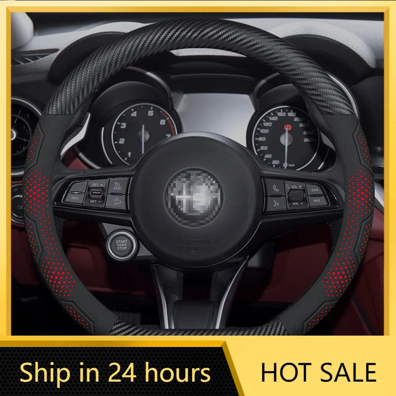 Car Stickers For Alfa Romeo Giulia Stelvio Giulietta 159 147 156 Mito Sportiva Carbon Fiber Suede Car Steering Wheel Cover Auto
Car Stickers For Alfa Romeo Giulia Stelvio Giulietta 159 147 156 Mito Sportiva Carbon Fiber Suede Car Steering Wheel Cover Auto