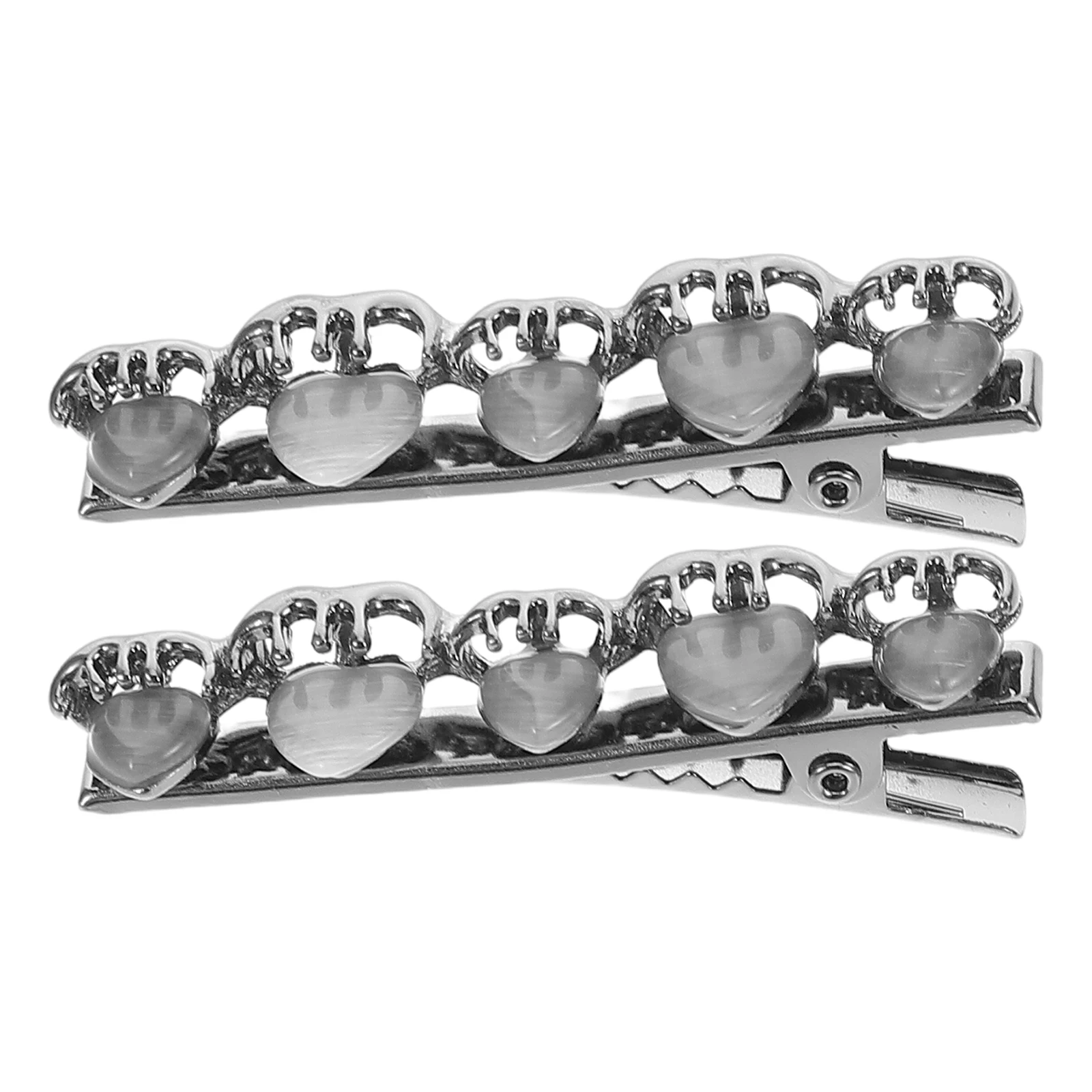 2pcs Heart Shaped Glass Rhinestone Hair Clips Elegant Styling Lightweight Secure Grip Girls Valentine Hair Accessories Fringe
2pcs Heart Shaped Glass Rhinestone Hair Clips Elegant Styling Lightweight Secure Grip Girls Valentine Hair Accessories Fringe
