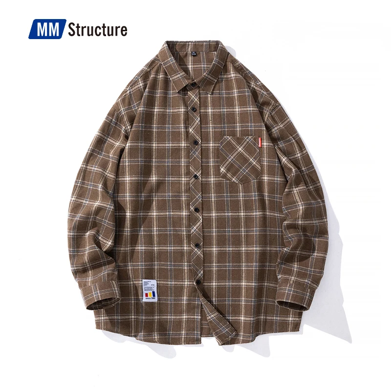 Plaid Men Blouses Harajuku Flannel Checked Shirts Men High Quality Spring New Oversize Streetwear Retro Men's Shirt Male 5xl
Plaid Men Blouses Harajuku Flannel Checked Shirts Men High Quality Spring New Oversize Streetwear Retro Men's Shirt Male 5xl