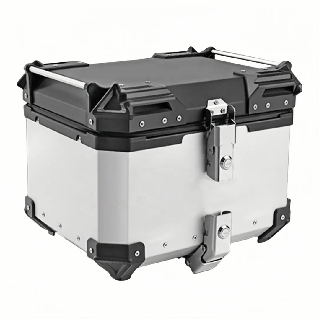 New Products Motorcycle Luggage Aluminium Alloy Side Box Trunk Box Aluminum Motorcycle 55L Top Case Tail Box Manufactures
New Products Motorcycle Luggage Aluminium Alloy Side Box Trunk Box Aluminum Motorcycle 55L Top Case Tail Box Manufactures