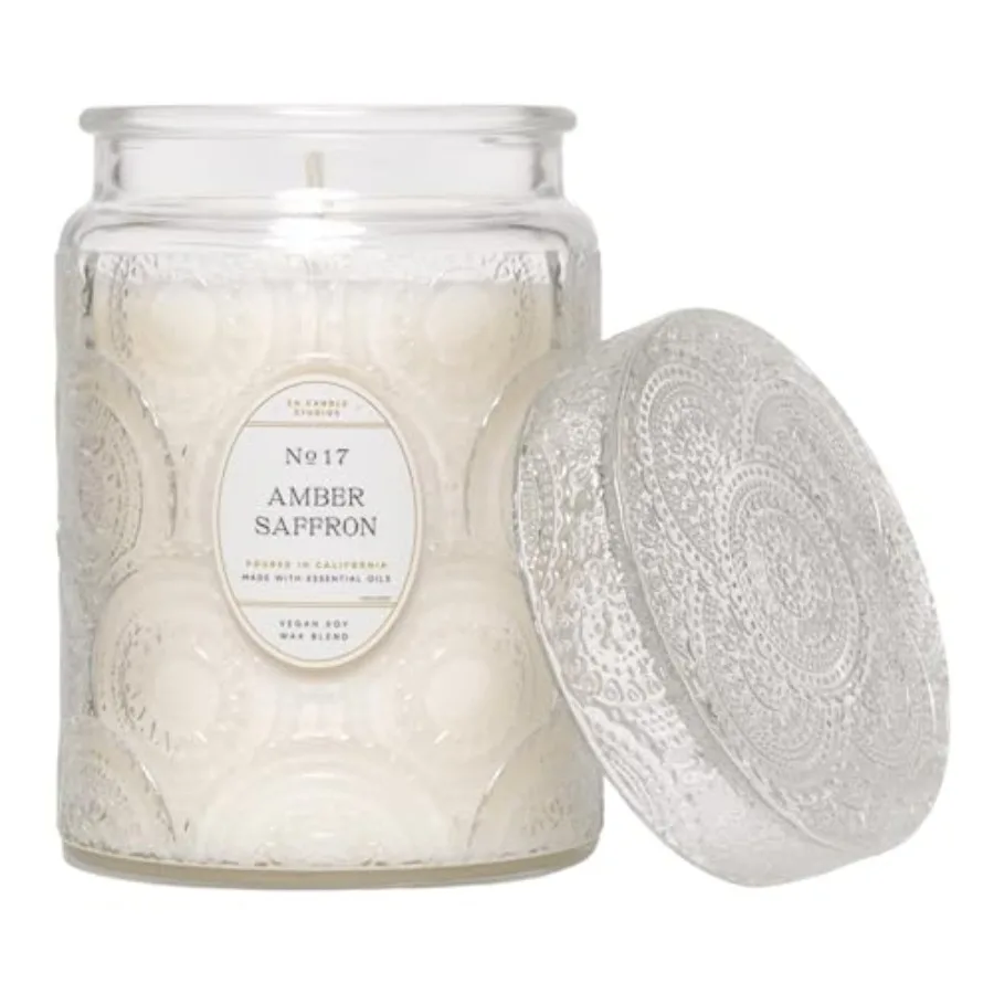 Poured in California Scented Candle Heirloom Collection 18oz 80 Hour Burn Time Made to Set The Mood Created with Natural Soy Wa
Poured in California Scented Candle Heirloom Collection 18oz 80 Hour Burn Time Made to Set The Mood Created with Natural Soy Wa