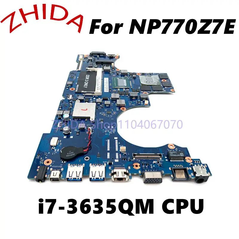 Материнская плата для ноутбука Samsung np770z7e, стандартное разрешение 8870m, системная плата, полностью протестированная
Материнская плата для ноутбука Samsung np770z7e, стандартное разрешение 8870m, системная плата, полностью протестированная
