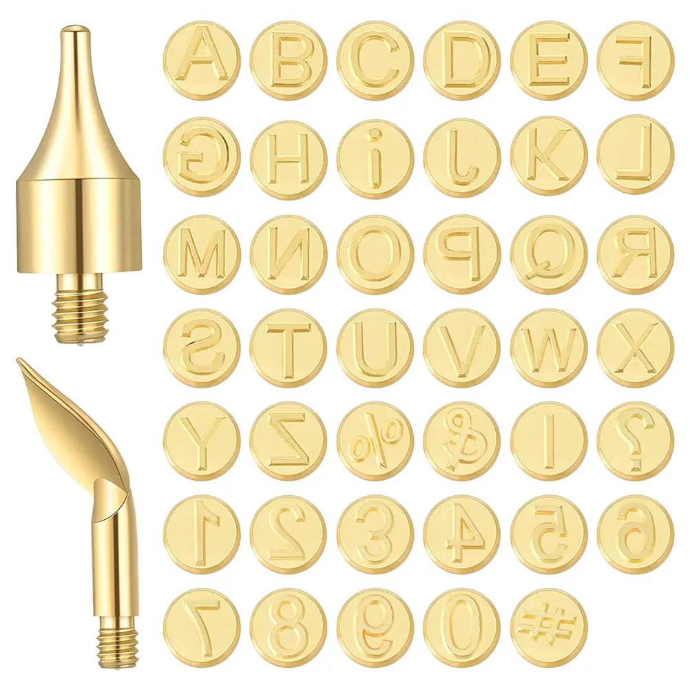 1 set 43 Precision Soldering Iron Heads for DIY Crafts Woodburning Lettering Kit Interchangeable Brass Tips High Temp
1 set 43 Precision Soldering Iron Heads for DIY Crafts Woodburning Lettering Kit Interchangeable Brass Tips High Temp