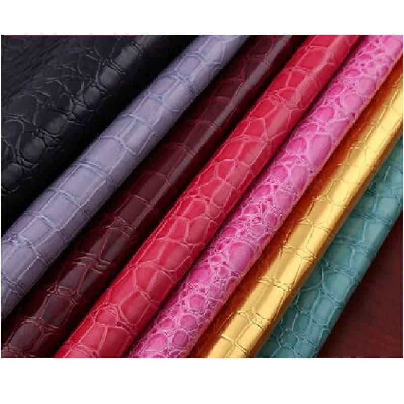 Artificial Leather Fabric Hard Bag Crocodile Pattern Imitation Leather, Shiny Surface Diy Handmade Waterproof Leather
Artificial Leather Fabric Hard Bag Crocodile Pattern Imitation Leather, Shiny Surface Diy Handmade Waterproof Leather