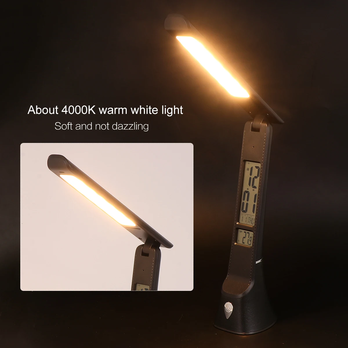 1Pcs Folding Eye Protection LED Night Light Rechargeable Touch Control Table Lamp Electronic Perpetual Calendar Screen for Desk
1Pcs Folding Eye Protection LED Night Light Rechargeable Touch Control Table Lamp Electronic Perpetual Calendar Screen for Desk