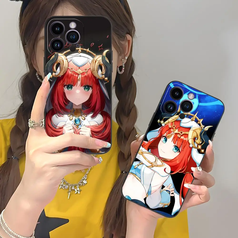 Game GI Nilou Matte TPU Mobile Phone Case for iPhone 17 16 15 14 13 12 11 X XR XS 8 7 Air Pro Max Plus Mini Colorful Cover
Game GI Nilou Matte TPU Mobile Phone Case for iPhone 17 16 15 14 13 12 11 X XR XS 8 7 Air Pro Max Plus Mini Colorful Cover
