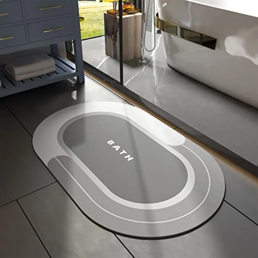 Bath Mat - Non Slip, Quick Dry, Stain Resistant Bath Mat Rug for Bathroom Floor - Easy Care Shower Rug for Outside Bathtub
Bath Mat - Non Slip, Quick Dry, Stain Resistant Bath Mat Rug for Bathroom Floor - Easy Care Shower Rug for Outside Bathtub