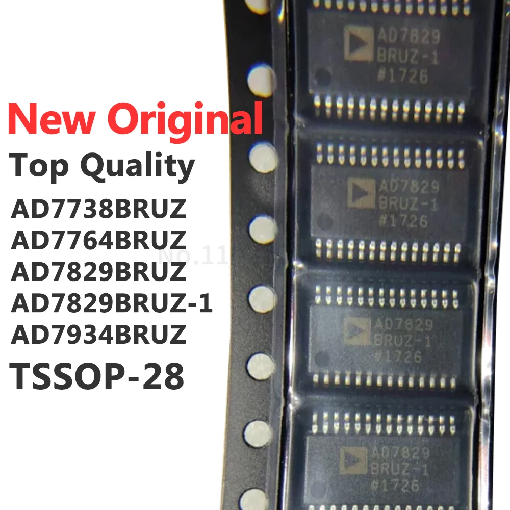 (1 Piece) AD7738BRUZ AD7764BRUZ AD7829BRUZ AD7829BRUZ-1 AD7934BRUZ TSSOP-28 New Original
(1 Piece) AD7738BRUZ AD7764BRUZ AD7829BRUZ AD7829BRUZ-1 AD7934BRUZ TSSOP-28 New Original