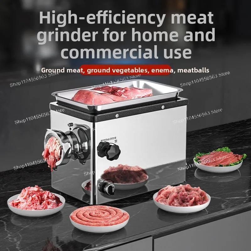 Meat Grinder Commercial Multifunctional Electric Stainless Steel Automatic High Power Meat Grinder Dumpling Stuffing Sausage
Meat Grinder Commercial Multifunctional Electric Stainless Steel Automatic High Power Meat Grinder Dumpling Stuffing Sausage