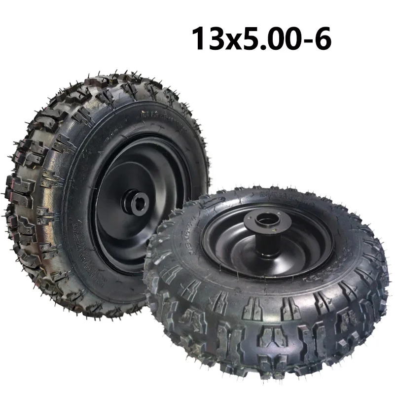 6 inch Inflatable Wheel 13x5.00-6 Tubeless tire &wheel hub For ATV Buggy Quad Bike Mower agricultural machinery Tyre Accessories
6 inch Inflatable Wheel 13x5.00-6 Tubeless tire &wheel hub For ATV Buggy Quad Bike Mower agricultural machinery Tyre Accessories