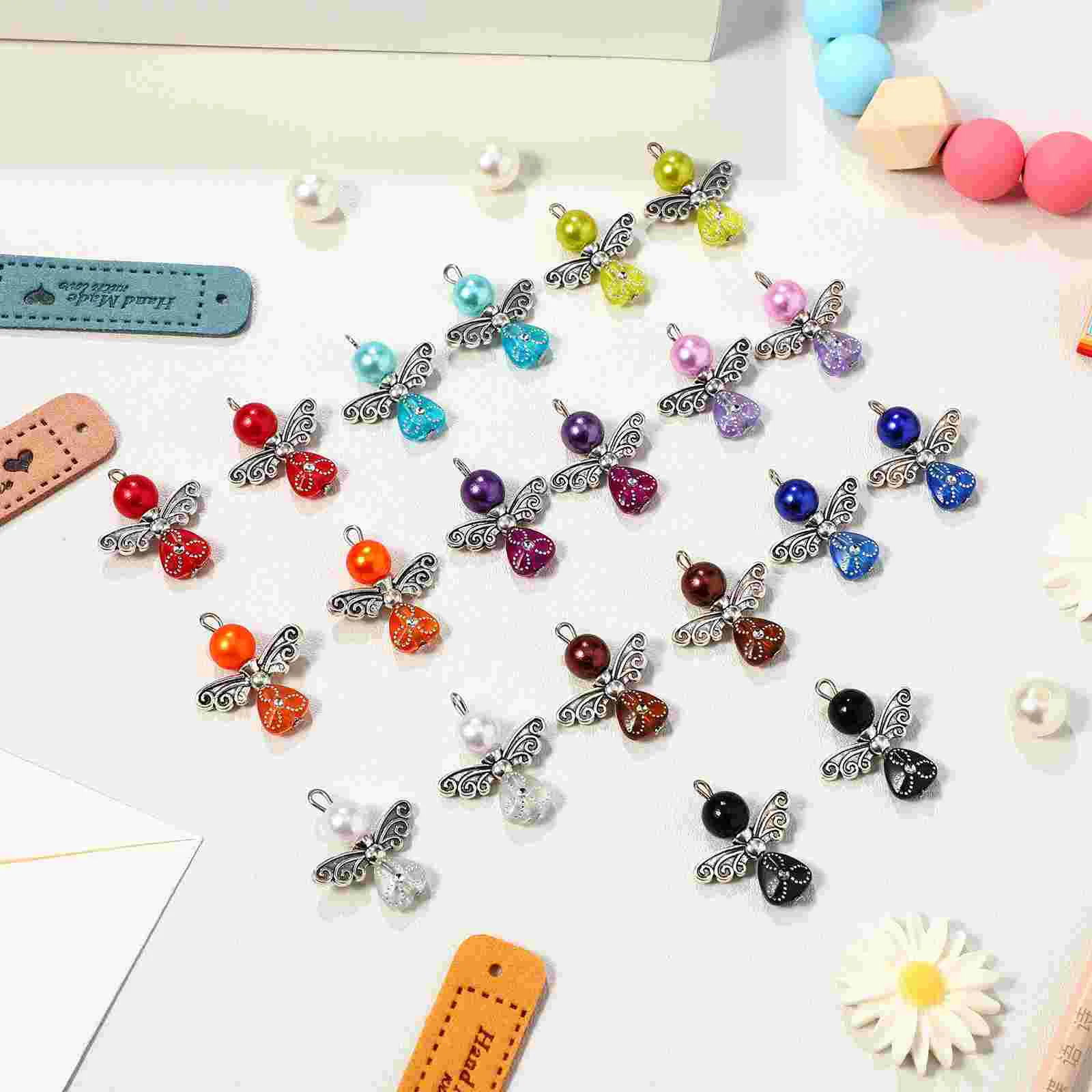20 Pcs Wing Pendant Accessories Keychain Charms Pendants Vintage Pearl Hoop Earrings Necklace Wings Gem
20 Pcs Wing Pendant Accessories Keychain Charms Pendants Vintage Pearl Hoop Earrings Necklace Wings Gem