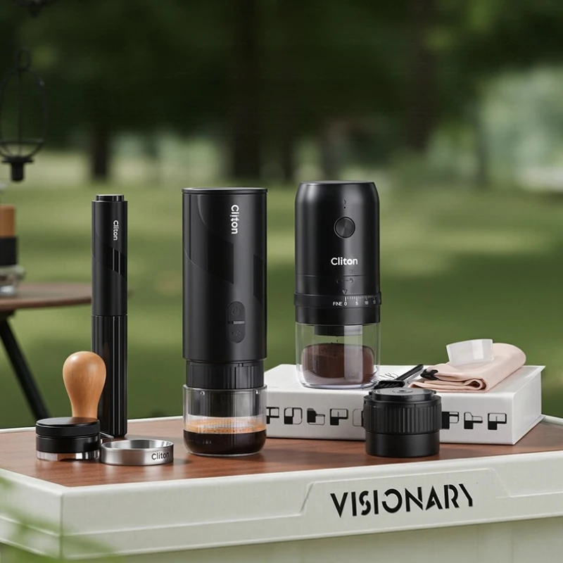 Portable Espresso Maker, Electric Capsule Coffee Machine for Home Office Outdoor, Waterproof Long Battery Life Compact Set
Portable Espresso Maker, Electric Capsule Coffee Machine for Home Office Outdoor, Waterproof Long Battery Life Compact Set
