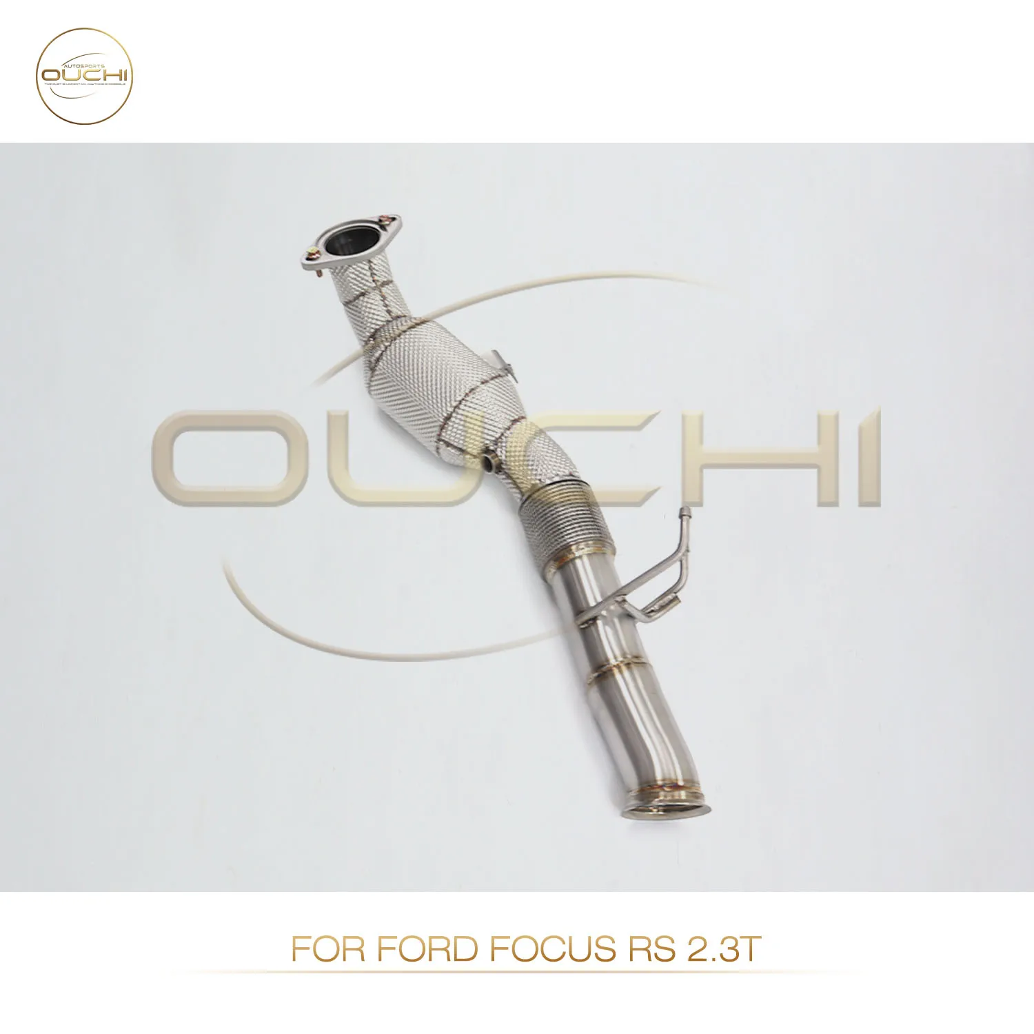 Ouchi Stainless Steel Downpipe For Ford Focus RS 2.3T With heat shield Performance Exhaust System Upgrade Part
Ouchi Stainless Steel Downpipe For Ford Focus RS 2.3T With heat shield Performance Exhaust System Upgrade Part