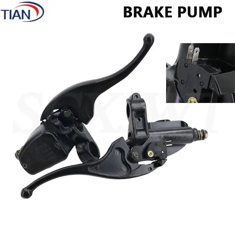 For Motorcycle Electric vehicle front brake master pump blade universal brake oil brake left and right pump body
For Motorcycle Electric vehicle front brake master pump blade universal brake oil brake left and right pump body