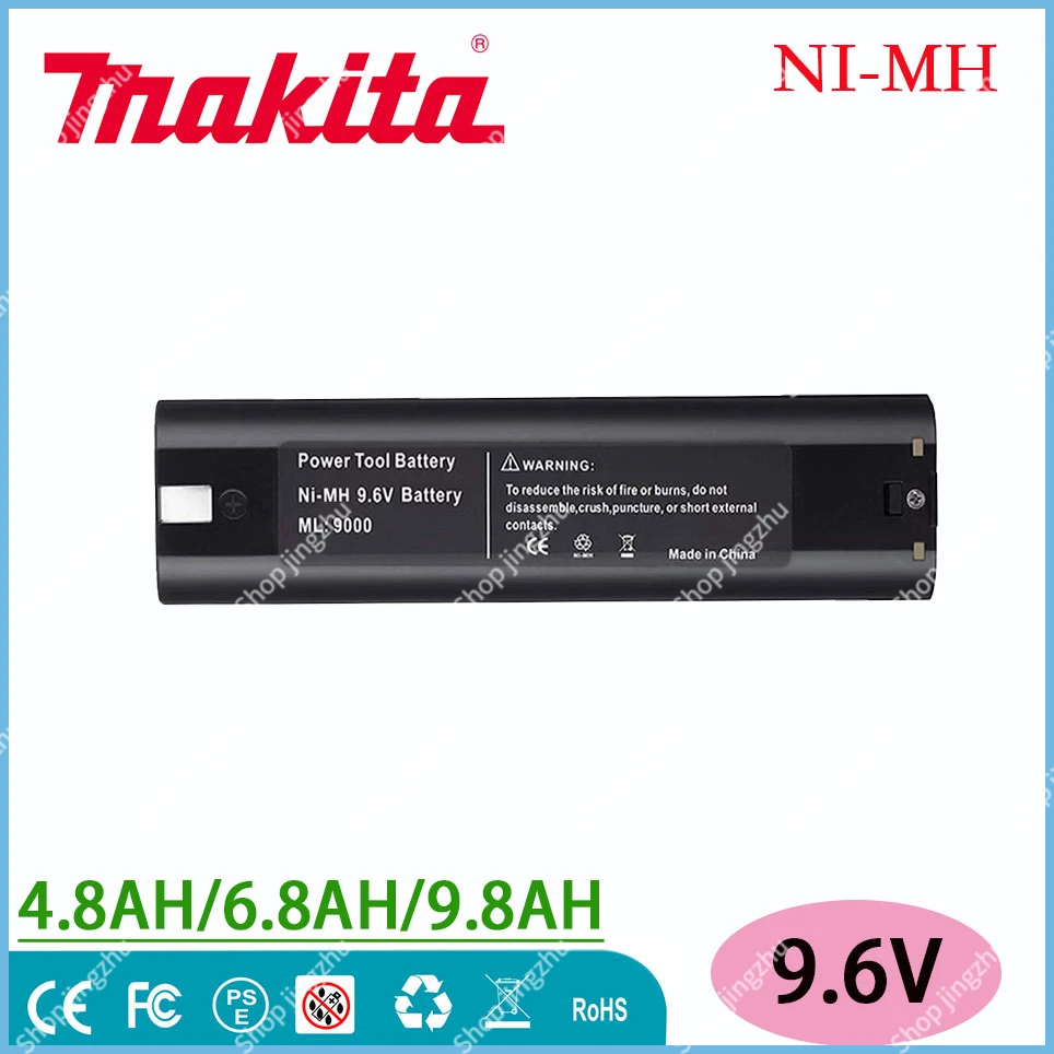 Makita for 9.6V 9.8AH Ni MH Battery Replacement 9000 9000 902 9033 6095D 6096D 6093D 6012HD DA391D 5090D 4390D 5090D
Makita for 9.6V 9.8AH Ni MH Battery Replacement 9000 9000 902 9033 6095D 6096D 6093D 6012HD DA391D 5090D 4390D 5090D