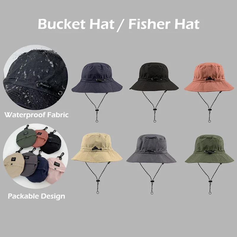 Foldable Packable Bucket Hat Men Women Waterproof Sun Hat Outdoor Fishing Hiking Boonie Cap Adjustable Chin Strap UV Protection
Foldable Packable Bucket Hat Men Women Waterproof Sun Hat Outdoor Fishing Hiking Boonie Cap Adjustable Chin Strap UV Protection