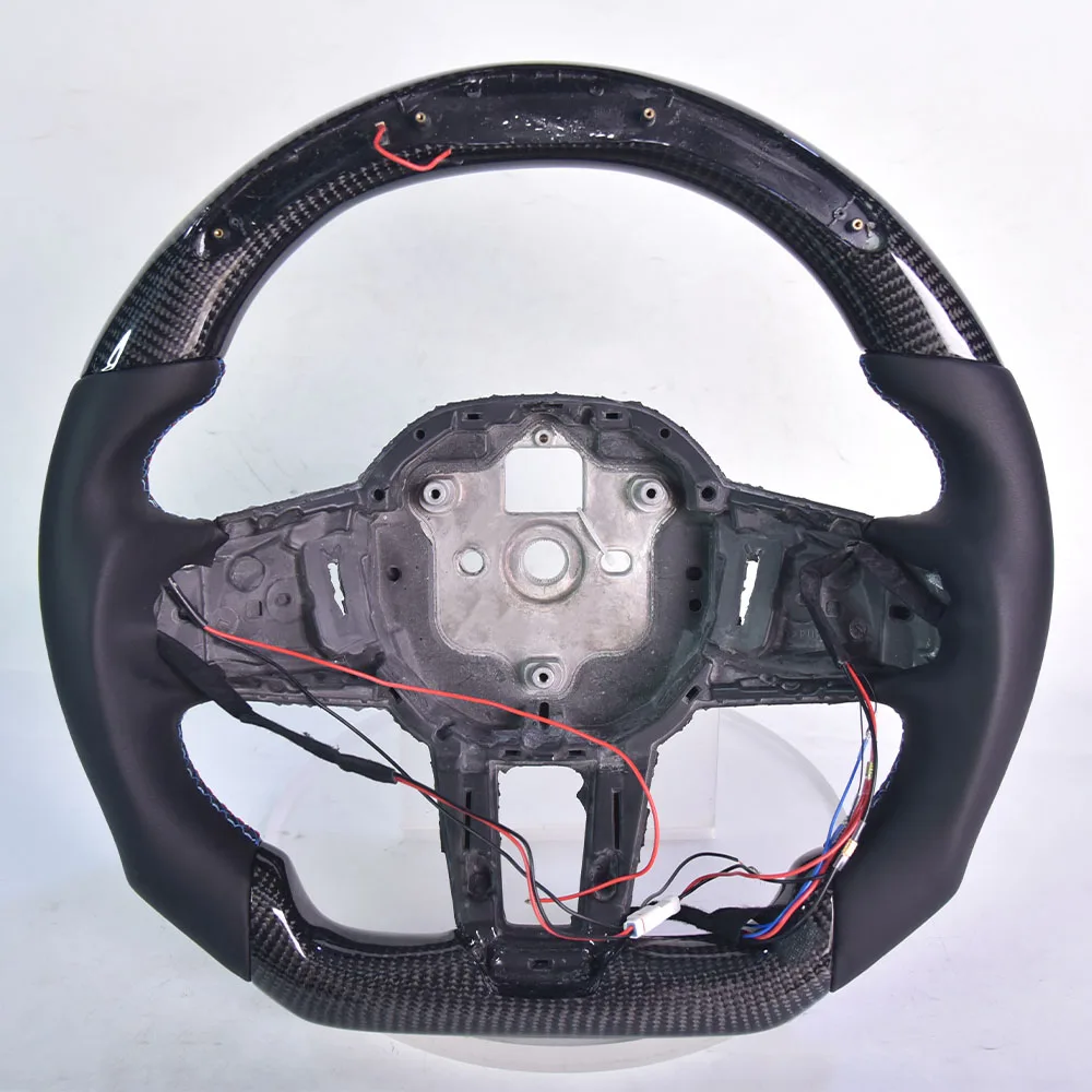 Carbon Fiber Leather Steering Wheel With Multi-Color Ambient LED For BMW G60 G68 G70 G45 G48
Carbon Fiber Leather Steering Wheel With Multi-Color Ambient LED For BMW G60 G68 G70 G45 G48