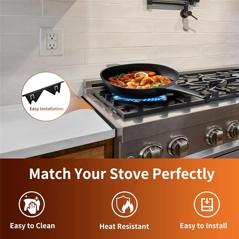 B62B-Stainless Steel Stove Gap Covers Stove Gap Filler, Extendable Stove Gap Covers Oven Gap Filler, Stove Gap Filler Black
B62B-Stainless Steel Stove Gap Covers Stove Gap Filler, Extendable Stove Gap Covers Oven Gap Filler, Stove Gap Filler Black