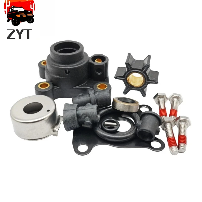 Water Pump Impeller Kit 394711 386697 391698 389112 387610 for Johnson Evinrude OMC 8 9.9 15 HP Outboard Engine
Water Pump Impeller Kit 394711 386697 391698 389112 387610 for Johnson Evinrude OMC 8 9.9 15 HP Outboard Engine