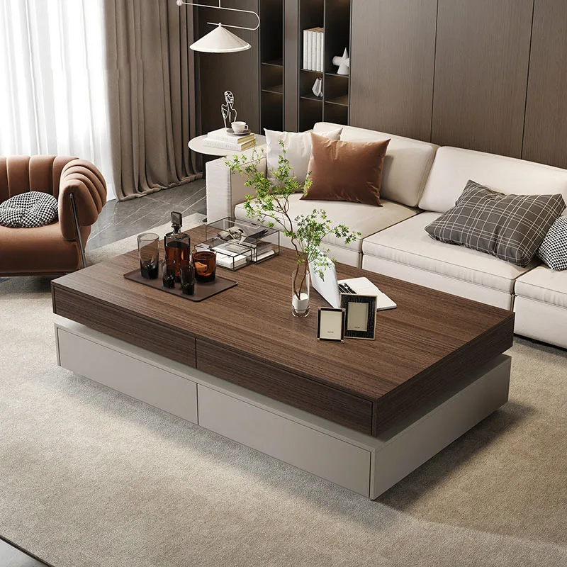 Space Saving Drawers Coffee Table Luxury Modern Living Room Storage Simple Side Table Minimalist Unique Meubles Home Furniture
Space Saving Drawers Coffee Table Luxury Modern Living Room Storage Simple Side Table Minimalist Unique Meubles Home Furniture