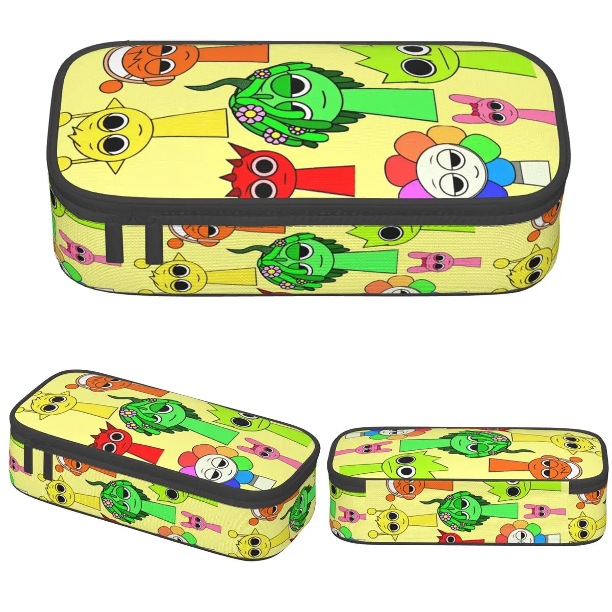 Fashion Sprunkis Characters Game Pencil Case Pencil Box Pen Holder for Girls Boys Makeup Bags School Supplies Gift Accessories
Fashion Sprunkis Characters Game Pencil Case Pencil Box Pen Holder for Girls Boys Makeup Bags School Supplies Gift Accessories