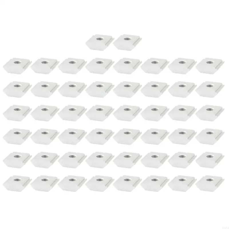 B46A 50Pcs Aluminum Alloy Solar Panel Mounting Brackets Clamp T-Sliding Nut
B46A 50Pcs Aluminum Alloy Solar Panel Mounting Brackets Clamp T-Sliding Nut