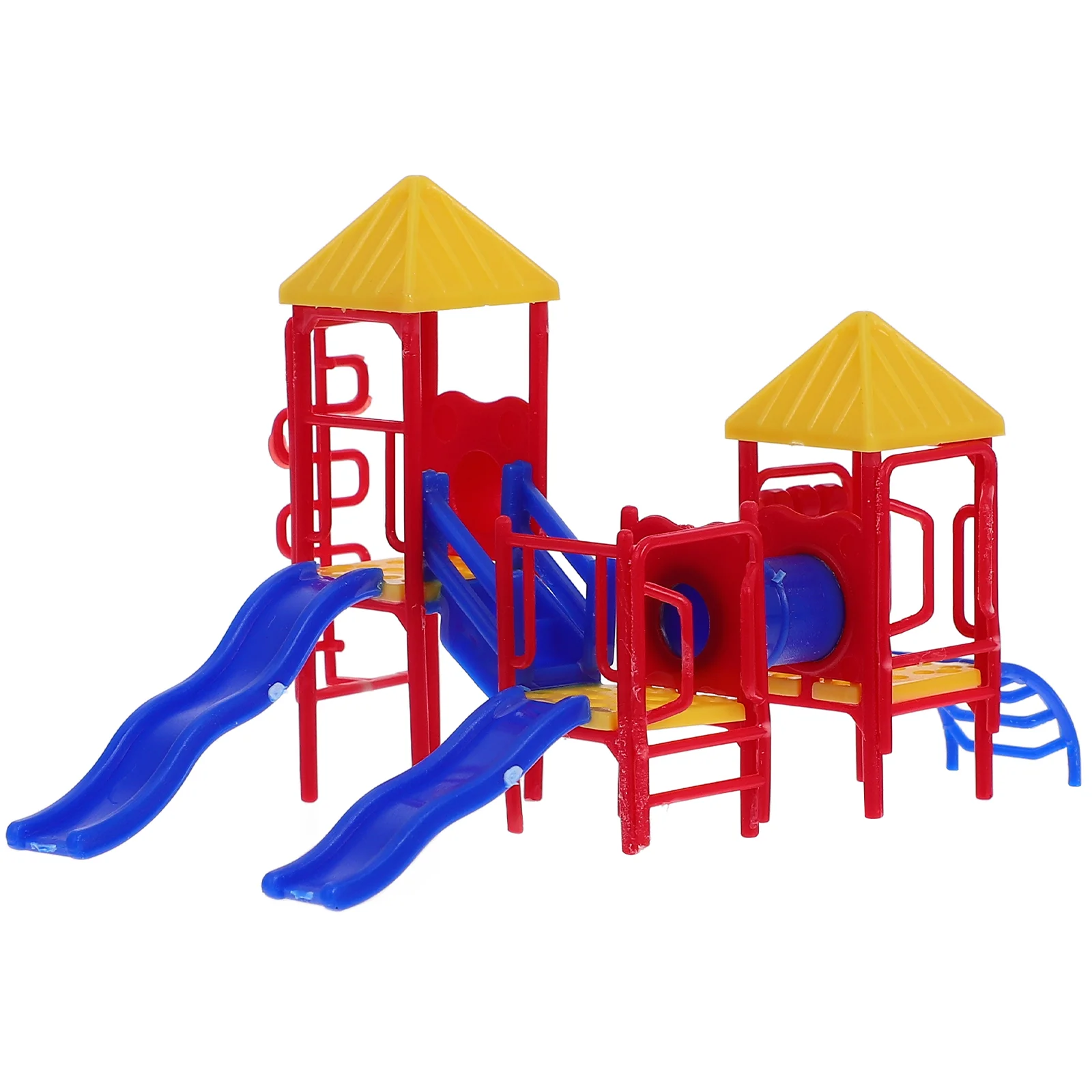 Slide Model Mini Playground Sand Table Material Baby Toy House Accessories Dolls Decor Plastic Accessory
Slide Model Mini Playground Sand Table Material Baby Toy House Accessories Dolls Decor Plastic Accessory