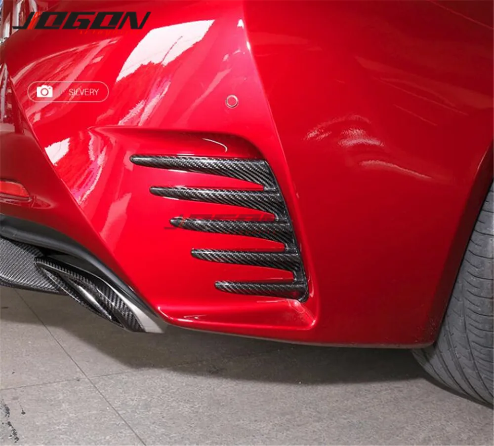 Real Carbon Fiber Rear Bumper Chin Molding Trim for Lexus RC200t RC300h RC300 RC350 RC F SPORT 2015-2020
Real Carbon Fiber Rear Bumper Chin Molding Trim for Lexus RC200t RC300h RC300 RC350 RC F SPORT 2015-2020