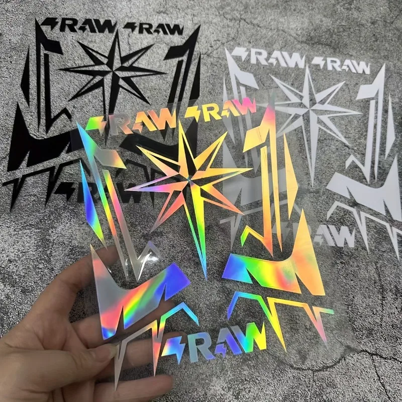 1pc Retro Shark Motorcycle Helmet Sticker, Colorful "RAW" Vinyl Decal, Self-Adhesive Irregular Shape, Durable Easy Apply
1pc Retro Shark Motorcycle Helmet Sticker, Colorful "RAW" Vinyl Decal, Self-Adhesive Irregular Shape, Durable Easy Apply