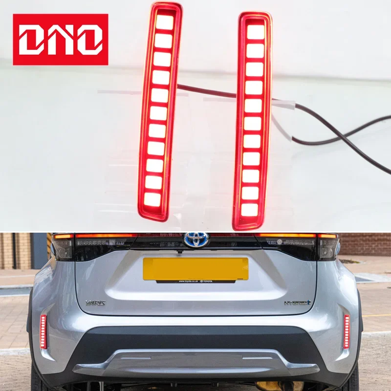 Автомобильные светодиодные лампы заднего бампера для Toyota Yaris Cross 2020-2022, стоп-сигнал, указатель поворота, резервный отражатель, задние фонари, автомобильные противотуманные фары
Автомобильные светодиодные лампы заднего бампера для Toyota Yaris Cross 2020-2022, стоп-сигнал, указатель поворота, резервный отражатель, задние фонари, автомобильные противотуманные фары