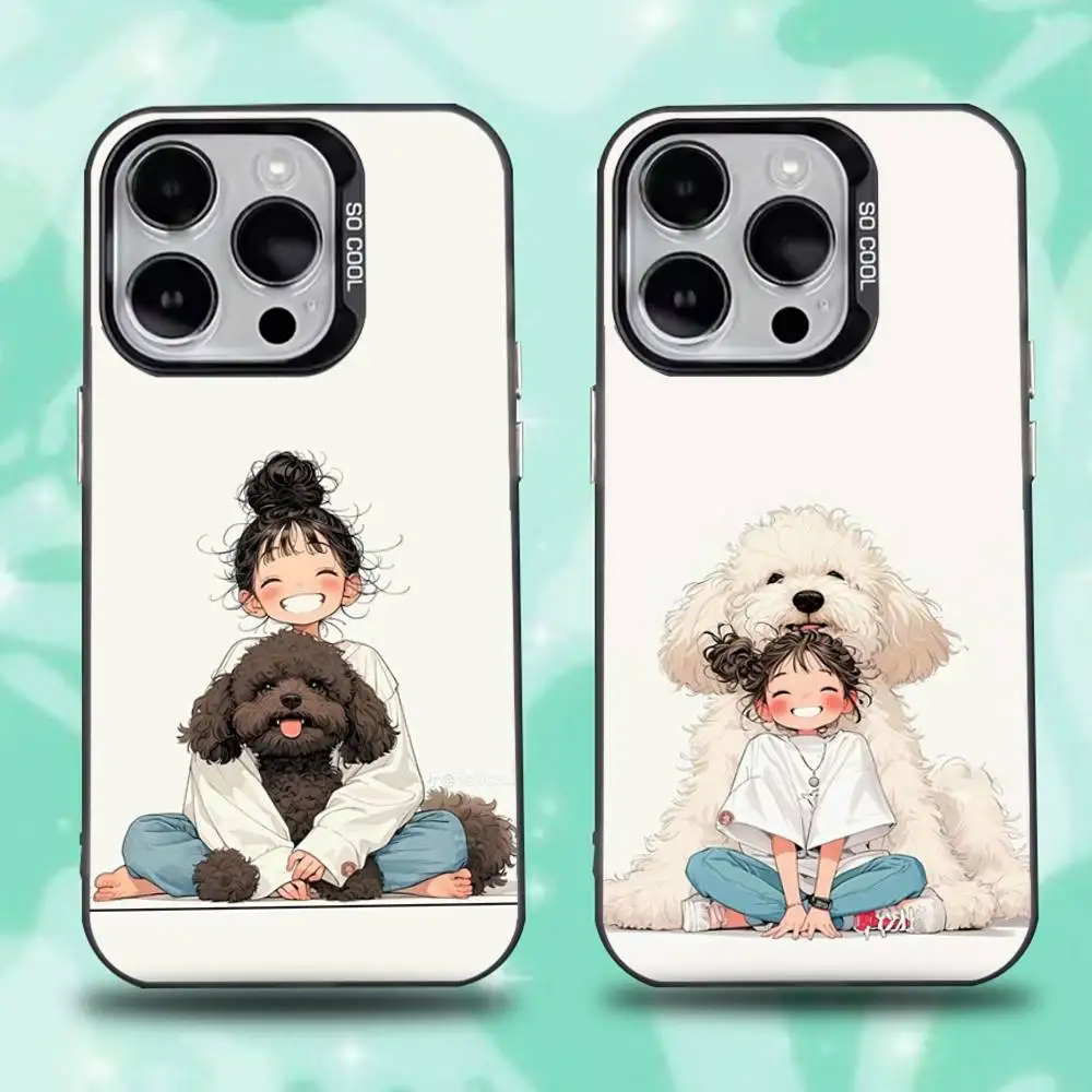 Cute Kid Girl Dog Phone Case For iPhone 16,15,14,13,12,11,Pro,Max,Plus,Mini,XS,SE Anti Fall Black Matte Hard Bumper
Cute Kid Girl Dog Phone Case For iPhone 16,15,14,13,12,11,Pro,Max,Plus,Mini,XS,SE Anti Fall Black Matte Hard Bumper