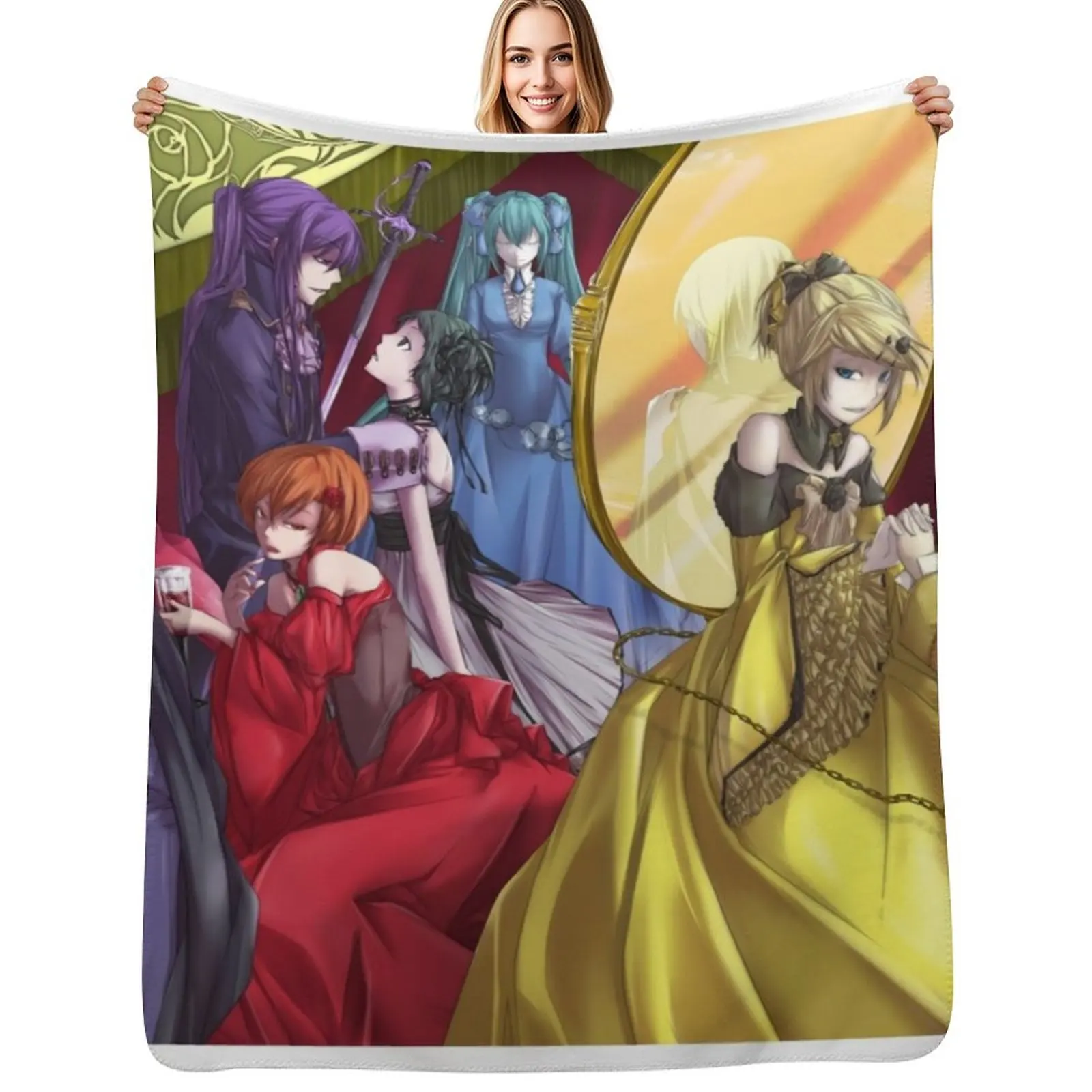 Evillious Chronicles - VOCALOID Throw Blanket Versatile Cozy Throw Blanket for All Occasions
Evillious Chronicles - VOCALOID Throw Blanket Versatile Cozy Throw Blanket for All Occasions