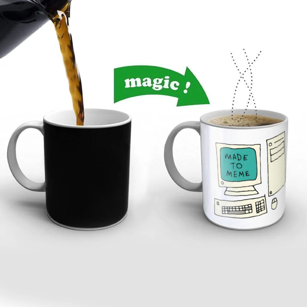 Meme Machine Creativity Change Color Chang mug Ceramic mug Hot Coffee Cup Breakfast Cup Mug Friend Gift
Meme Machine Creativity Change Color Chang mug Ceramic mug Hot Coffee Cup Breakfast Cup Mug Friend Gift