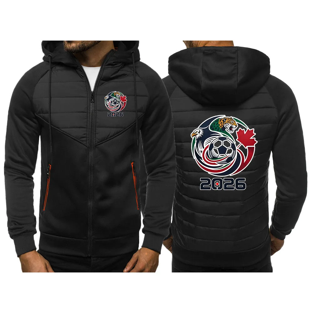 2026 USA Canada Mexico Soccer The new men's three-color cotton coat is suitable for the fashionable style hoodies jacket
2026 USA Canada Mexico Soccer The new men's three-color cotton coat is suitable for the fashionable style hoodies jacket