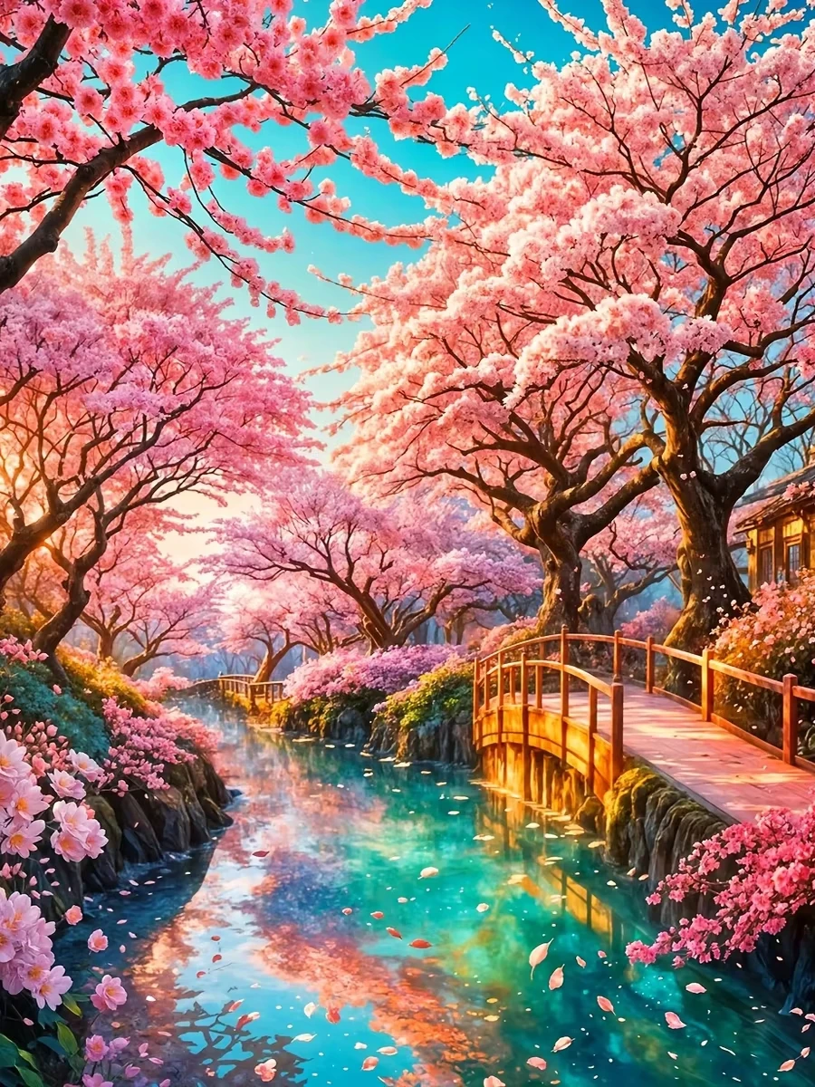 New Diamond Art Painting River DIY Embroidery Tree Landscape Crafts Kits Picture Rhinestones Cross Stitch Mosaic Home Decor Gift
New Diamond Art Painting River DIY Embroidery Tree Landscape Crafts Kits Picture Rhinestones Cross Stitch Mosaic Home Decor Gift