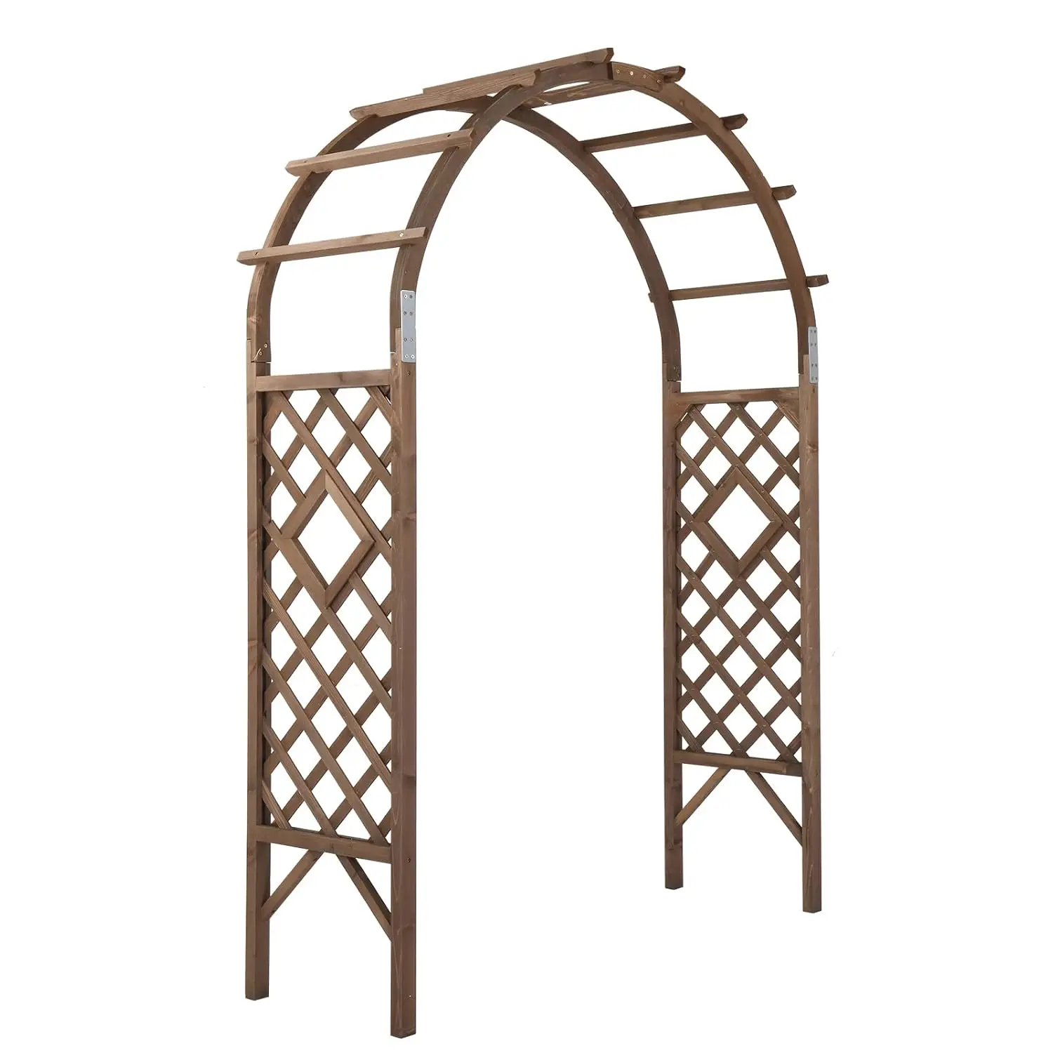 Wooden Garden Arbor 7ft Wedding Ceremony Backdrop Stand Plant Climbing Trellis Christmas Decor Pergola Backyard Lawn, Customized
Wooden Garden Arbor 7ft Wedding Ceremony Backdrop Stand Plant Climbing Trellis Christmas Decor Pergola Backyard Lawn, Customized